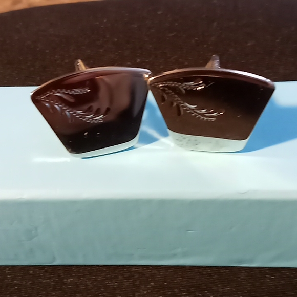 Cufflink, tie clip set - Picture 3 of 7